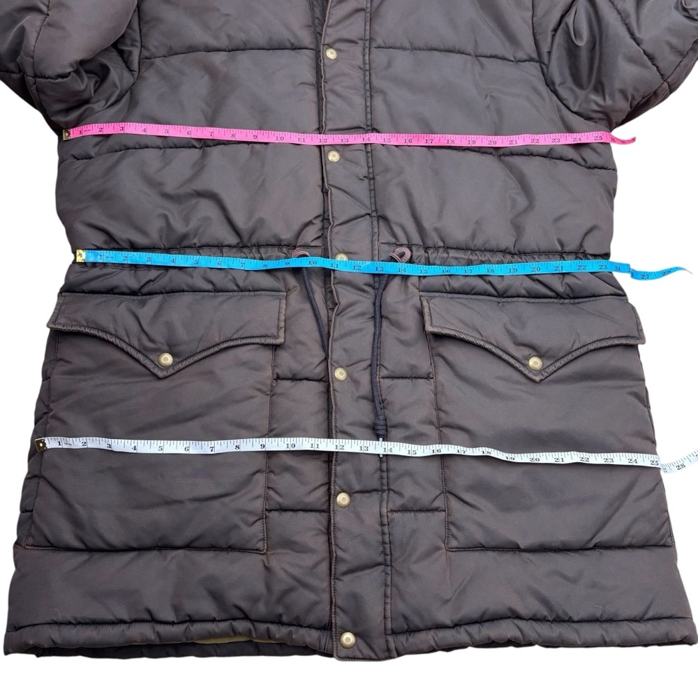 RRL by Ralph Lauren Coated Twill Parka Vintage Black Fleece Hood Size L New - Picture 4 of 16